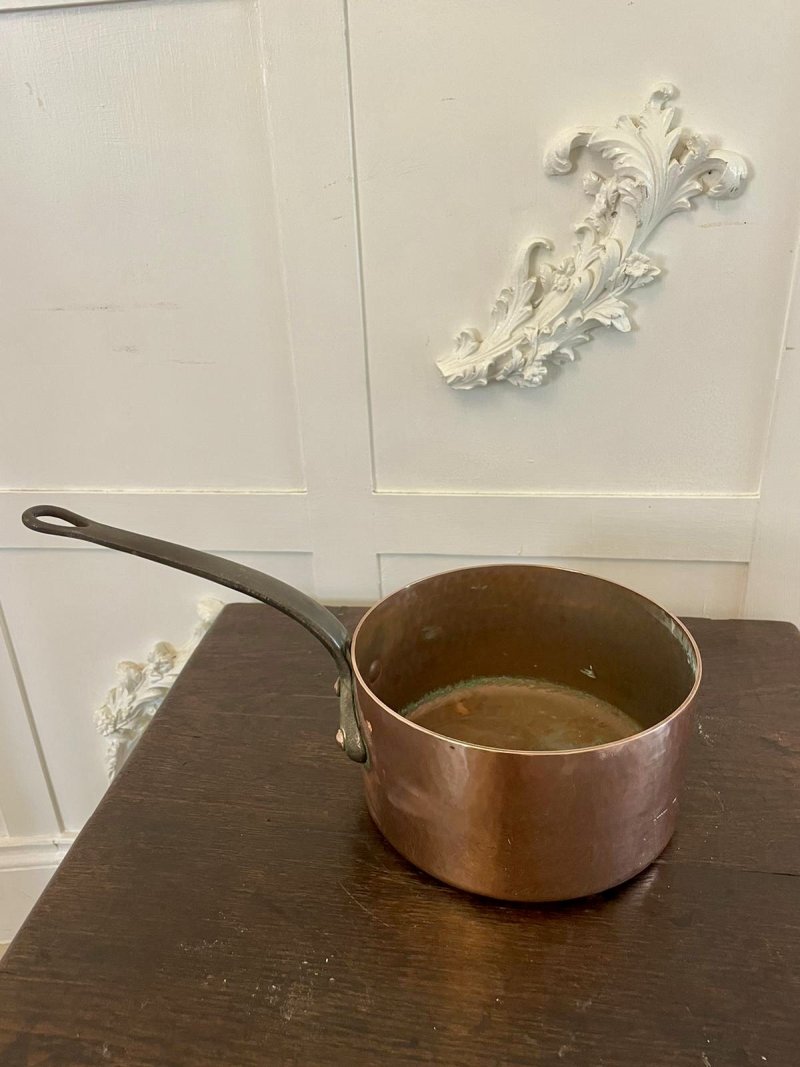 Antique 19th Century French Set of Four Copper Pans - Image 3